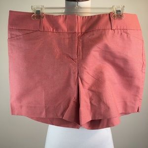 The Limited Orange Chino Shorts Size